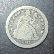 1841-O Liberty Seated Dime