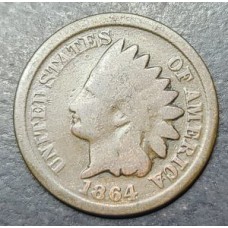 1864 Bronze Indian