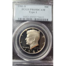1981-S Type 1 Kennedy Proof