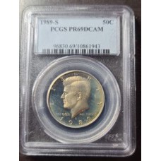 1989-S Kennedy Proof