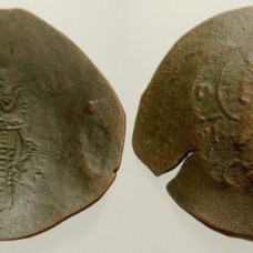 Byzantine  ALEXIUS III, Billon Trachy 1195-1203ad